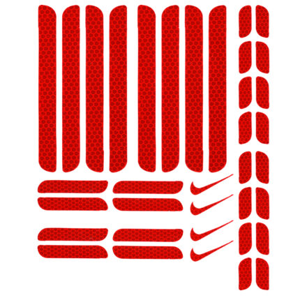 برچسب شبرنگ دوچرخه فلکترا مدل FRAME36 بسته 36 عددی