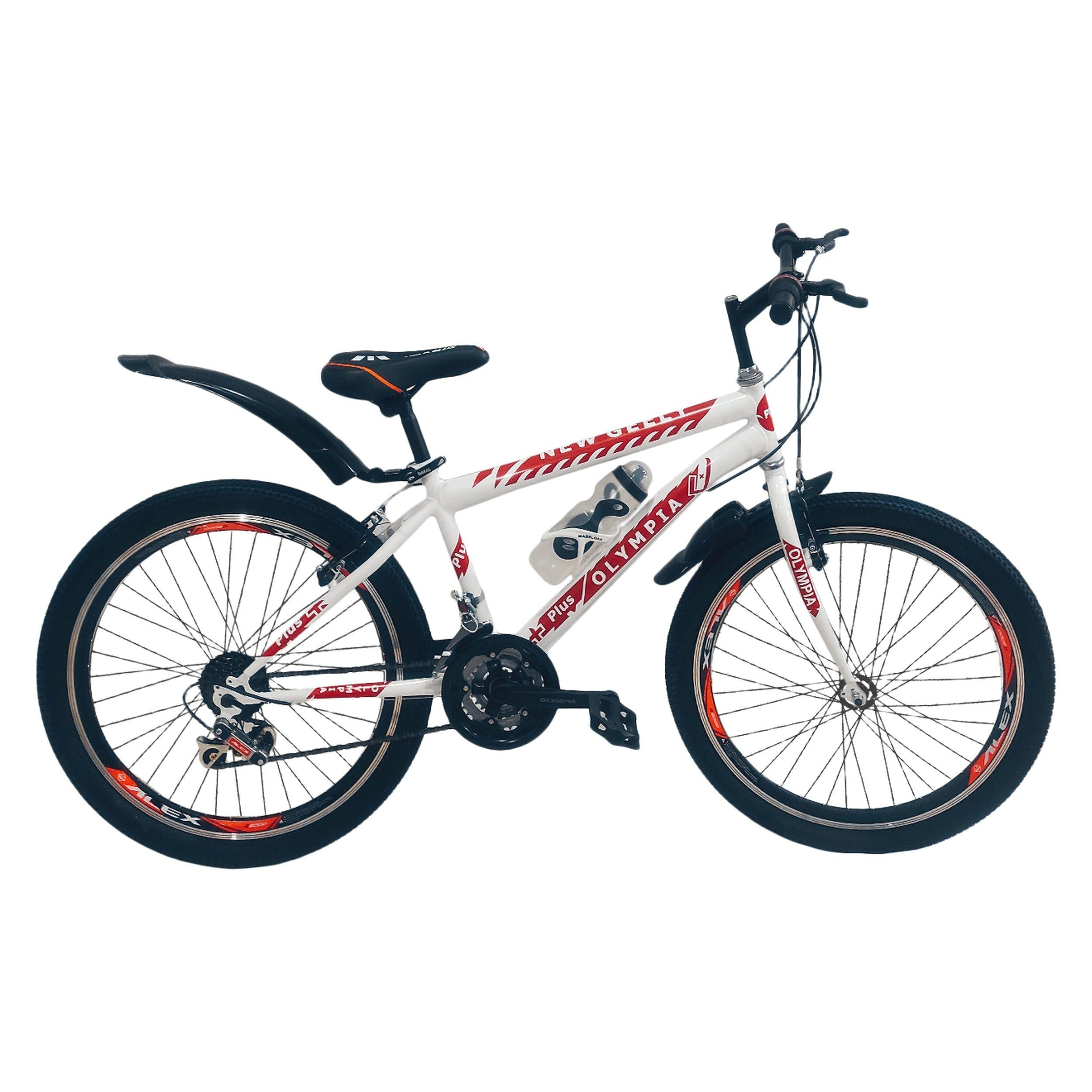 دوچرخه کوهستان المپیا مدل new Q300 سایز طوقه 24 دوچرخه کوهستان المپیا مدل new Q300 سایز طوقه 24