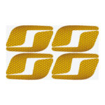 برچسب شبرنگ دوچرخه رفلکتور کد zy8 بسته 8 عددی