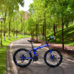 دوچرخه تاشو لندروور مدل رالی سایز طوقه 26 اینچ