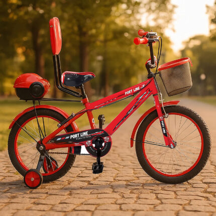 دوچرخه کودک شهری پورت لاین مدل چیچک 20 سایز طوقه 20 اینچ